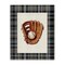 Stupell Industries Baseball Glove with Plaid Canvas, design by Arlington Prints